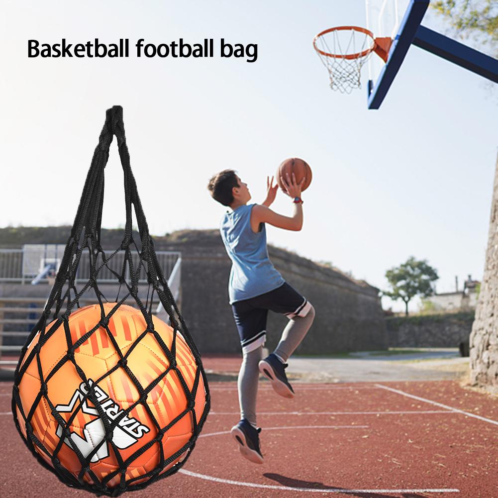 Panier De Sport En Maille Pour Ballons - Sac De Rangement Grand Format 15L Football Basket Volleyball