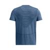 Under Armour Seamless Color Block Logo Comfortable Nautical Short Sleeve T-Shirt Men T-Shirts Blue 1375692-465