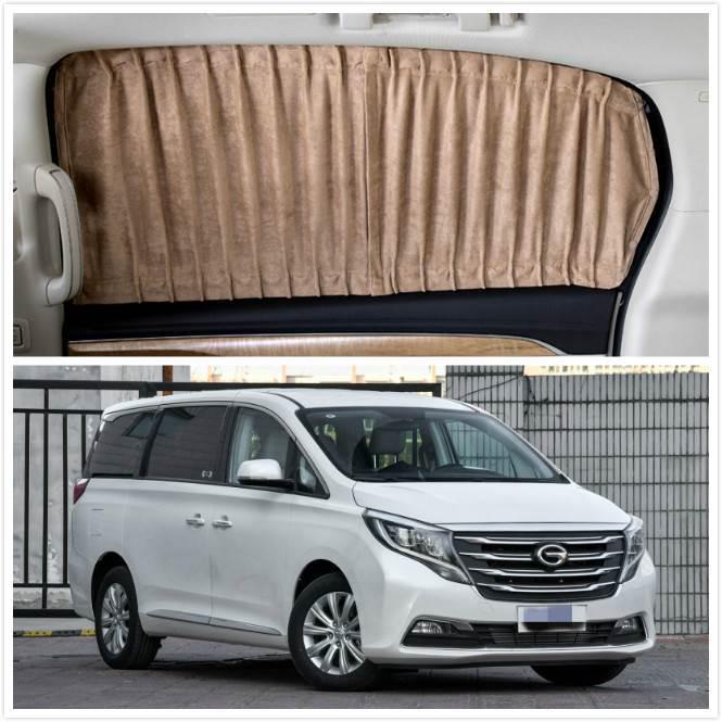Custom Car Curtains for GAC Trumpchi M8/GM6/GM8 - Deerskin Sunshade