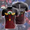 Summer Cartoon Anime Mobile Warrior 3D Casual Short Sleeved Printed Personalized Loose Round Neck Comfortable T-shirt