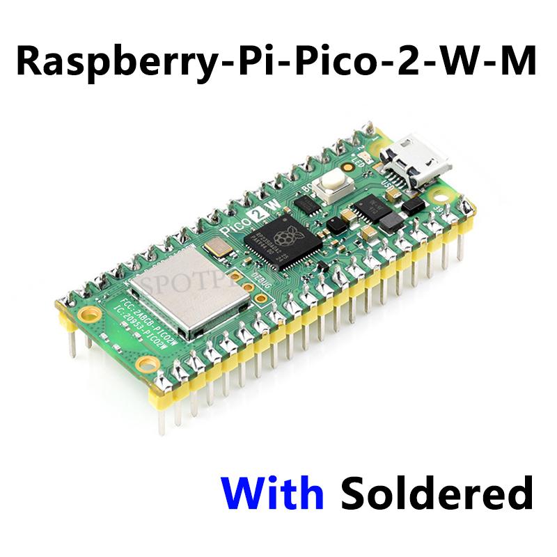 Raspberry Pi Pico 2 RP2350 Pico2 Optional Pico2W 2 W ARM Cortex-M33 And RISC-V Hazard3 520KByte 4MByte QSPI Flash