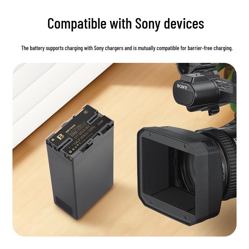 Fengbiao BP-U90 6600mAh Camcorder Battery CN Plug (adapter Included)