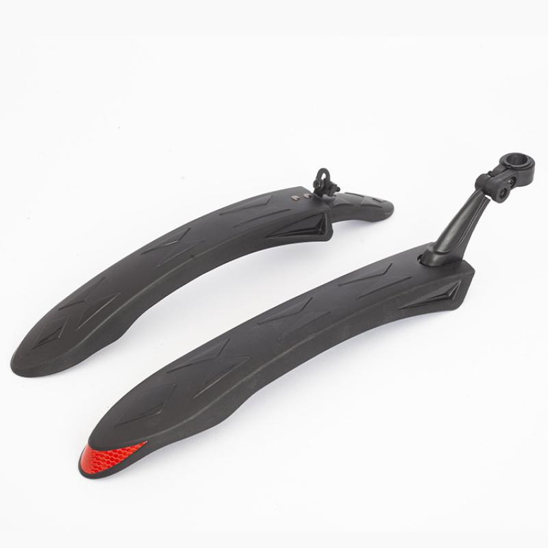1 Set High Toughness Bike Front Rear Mudguard For 26-27.5 Inch Mtb S Bike Accessories Reflective Bicycle