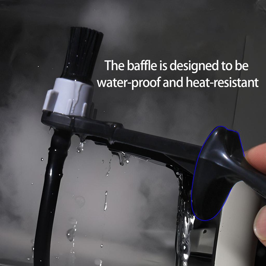Espresso Equipment Cleaning Tool Flexible Hose Commercial Grade Coffee Machine Cleaning Brush Maintenance Accessory