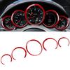 For Porsche Cayenne 911 Panamera 2010 2012 2013 2014 2015 2016 Car Dashboard Cover Trim Carbon Fiber Style Accessories