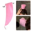 Waterproof Hair Sleeve Styled Hair Protection Quick Root Washing Shower Cap PVC Pool Travel Friendly Ponytail Long Hair Cover