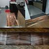 Geometric Wood Grain Kitchen Mat Floor Mat Carpet Door Mats Entrance Non-Slip Floor Rug For Living Rooms Kitchen Rug Carpet
