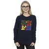 Disney Womens/Ladies Lilo & Stitch Pop Art Sweatshirt