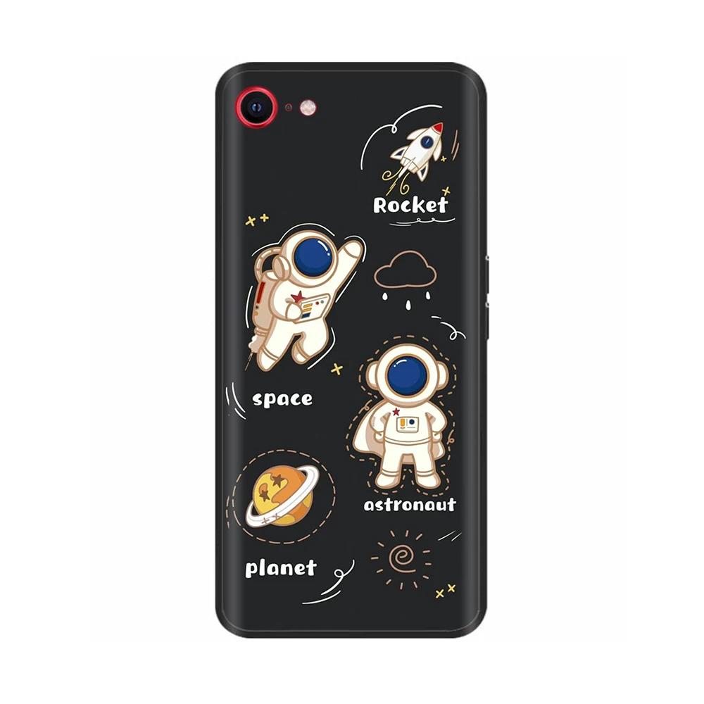 For iPhone SE 2020 Phone Case Funny Camera Protection Soft Liquid Silicone Back Cover for iPhone SE 2016 5 5S Cover for iPhoneSE