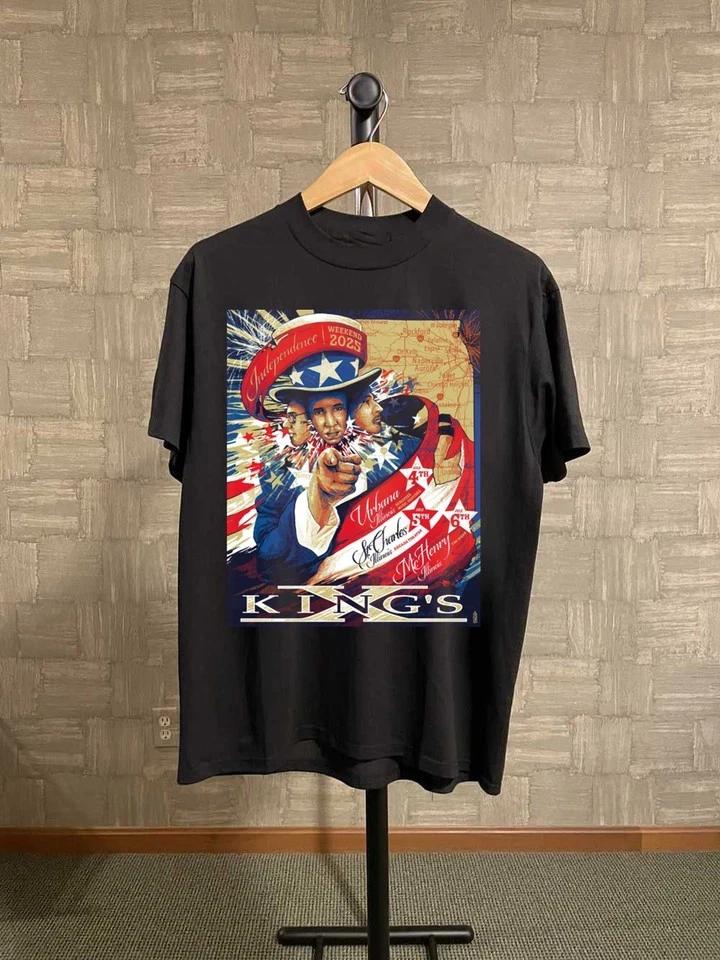 

King s X Band Tour 2025 Collection S to 5XL T-shirt K714 3XL