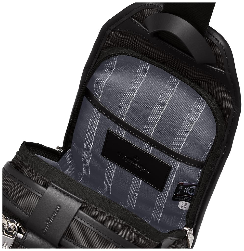 Orobianco LUGANO Body Bag (Authentic), Water-Repellent, No. 92531, Men's, Black