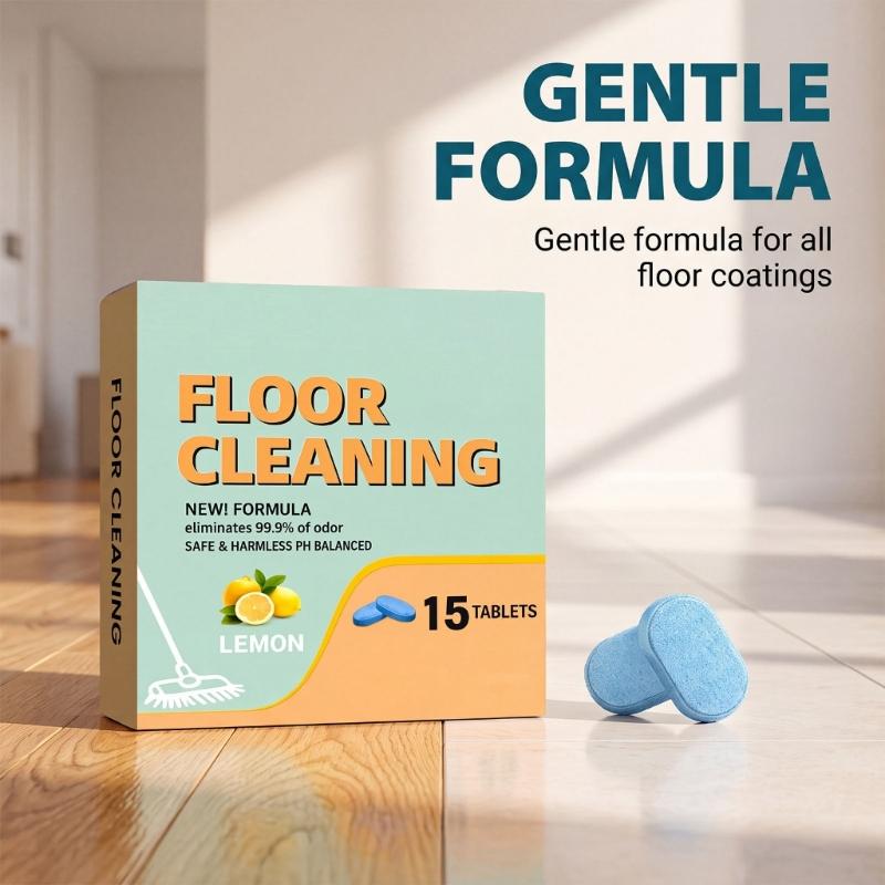 Cleaning Portion Floor Cleaning Product for Bedroom, Kitchen and Living Area Washing In Routine Household Use Daily