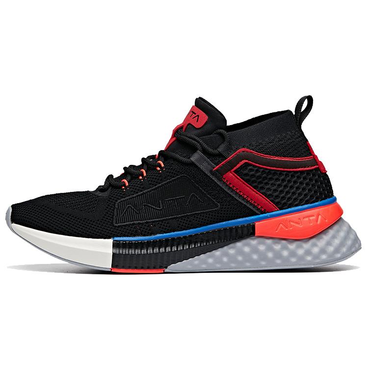 

New Anta Shock Absorbers Slip Resistant, Abrasion Resistant, Breathable Mid Top Running Shoes Men s 11915553-3 41