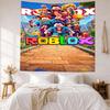 Roblox Vægdekoration Vægtæppe Kunst Til Kæledyrs Mindesmærke Fødselsdag Bryllupsfest Baggrund Familiegave