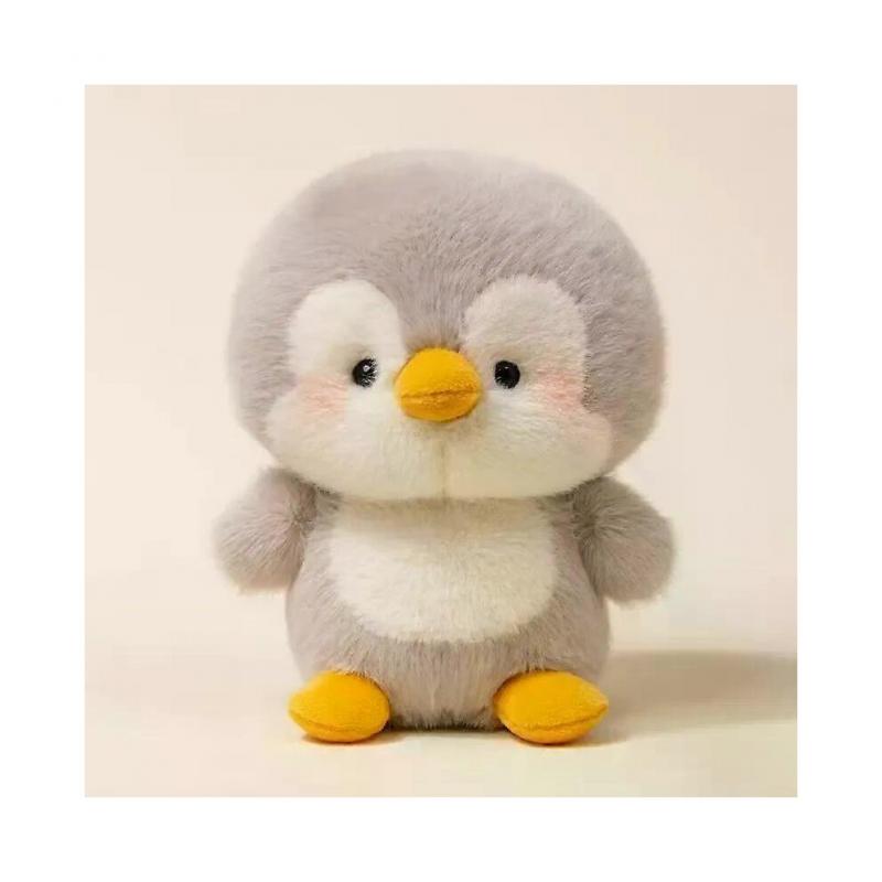 (16cm,D)unique Kawaii Soft Plush Doll Pillow Animal Series - Elephant Pig Dog Sheep Penguin Raccoon Cat - Cute Toy Gift for Boys & Girls-xj
