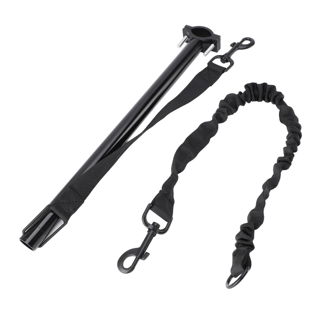 Sykkel Hundebånd Enkel Montering Fjerning Fleksibel Sikkerhet Hund Sykkelbånd for Utendørs Trening