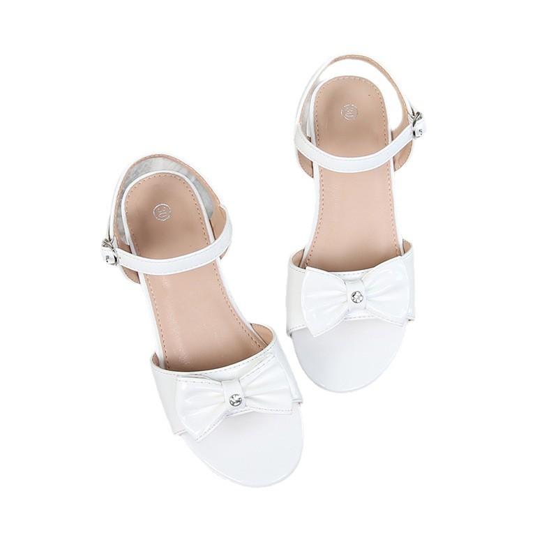 Girls' Fashion Sandals: Summer Princess-Style High-Heeled Shoes for Kids