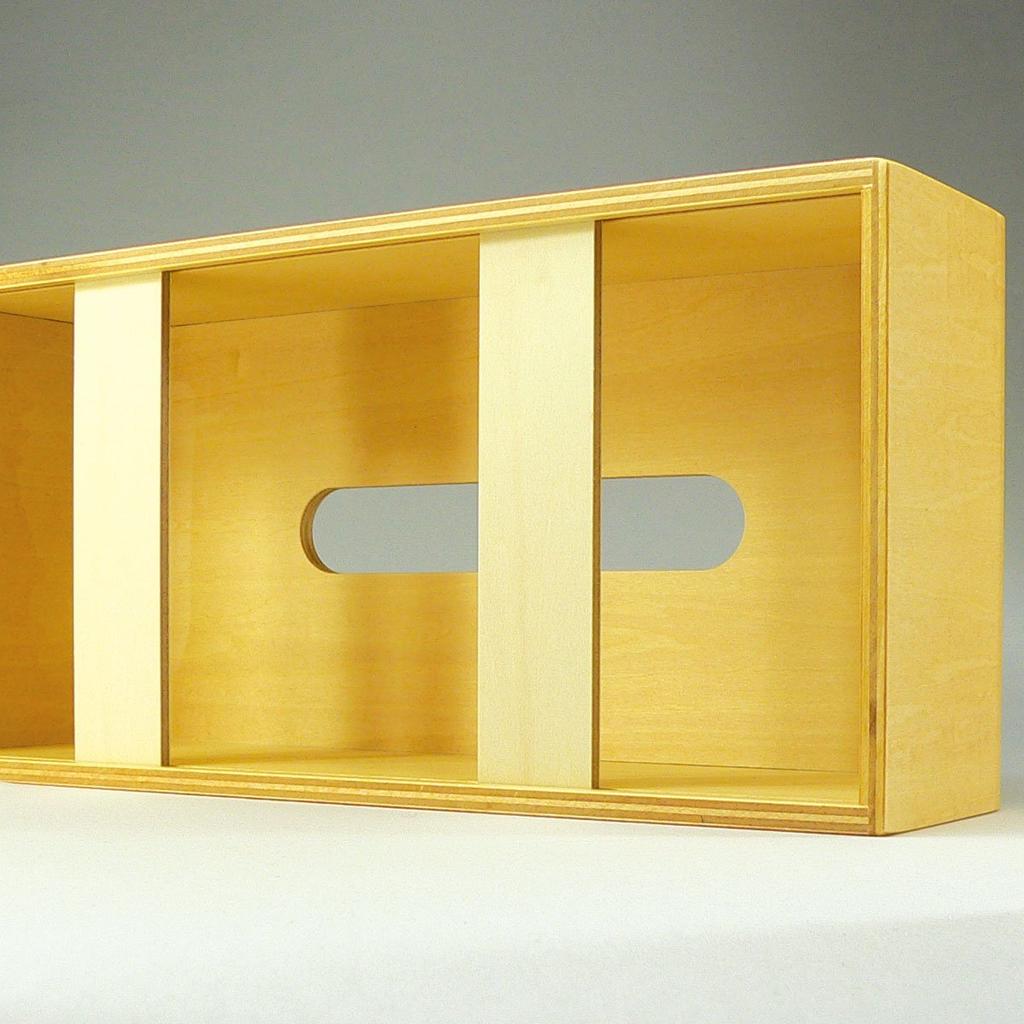 Yamato Crafts Tissue Case TISSUECASE Brown H9 COLOR-BOX YK05-108Br Size Approx. W28.5 D13.5