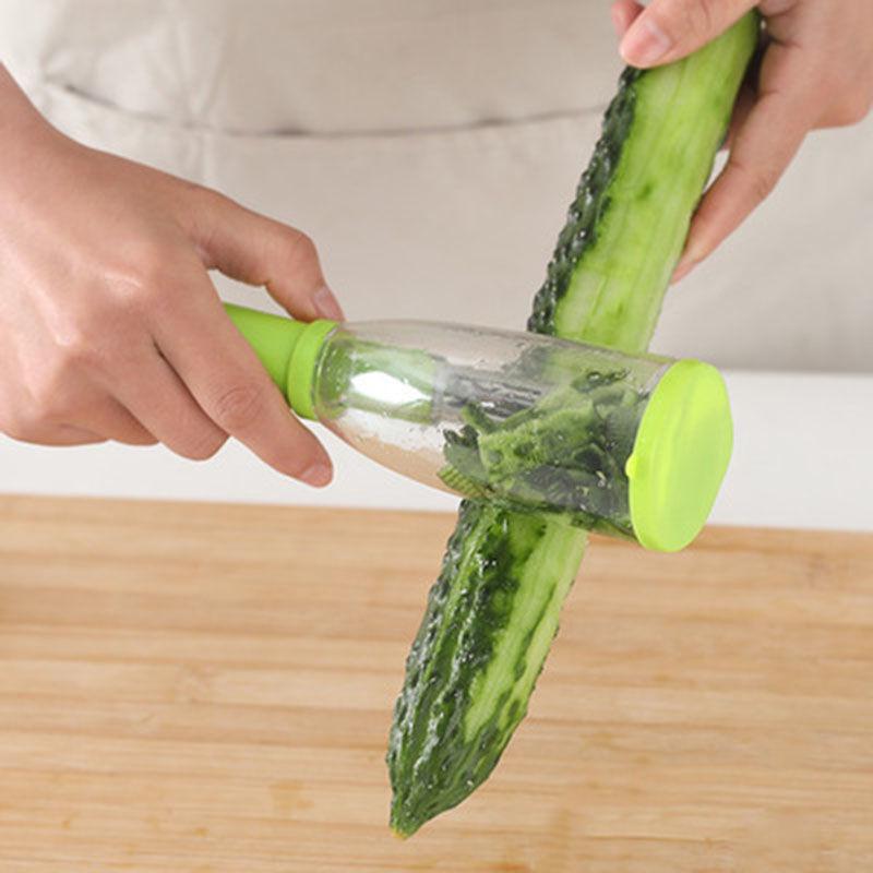 Multifunctional Household Peeler with Storage Tube