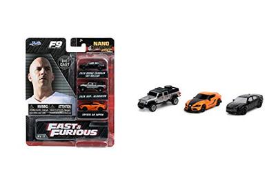 Nano Hollywood Rides FAST & FURIOUS 3-PACK FF9 Fast & Furious Diecast Car