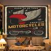 Vintage Backdrop Fabric, Camping Wall Decor, Bedroom Headboard Hanging, Dorm Room Tapestry