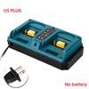 Power Tools Parts for Makita 14.4V 18V Lithium Battery DC18RD Portable Fast Charger BL1830 BL1860B BL1850B BL1430 BL1460 DC18RC