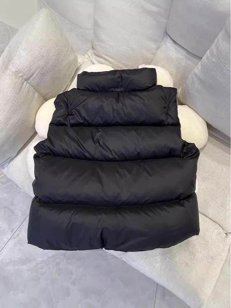 Kids' Winter 2025 Korean-Style Thick Down Vest for Girls