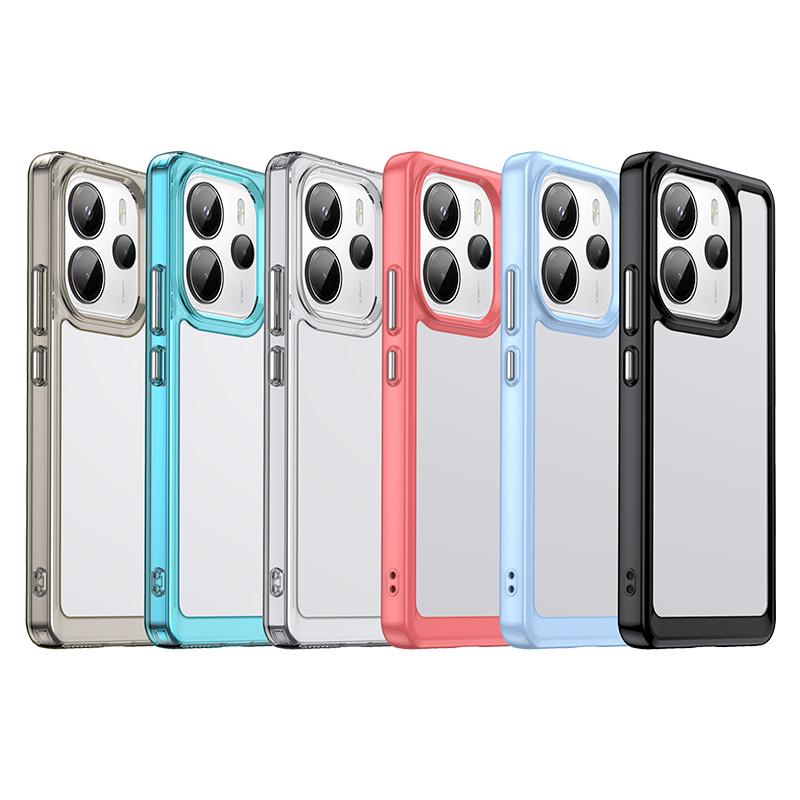 For Xiaomi Redmi Note 14 4G Case Xiaomi Redmi Note 14 4G Cover Clear PC TPU Shockproof Phone Back Cover Xiaomi Redmi Note 14 4G