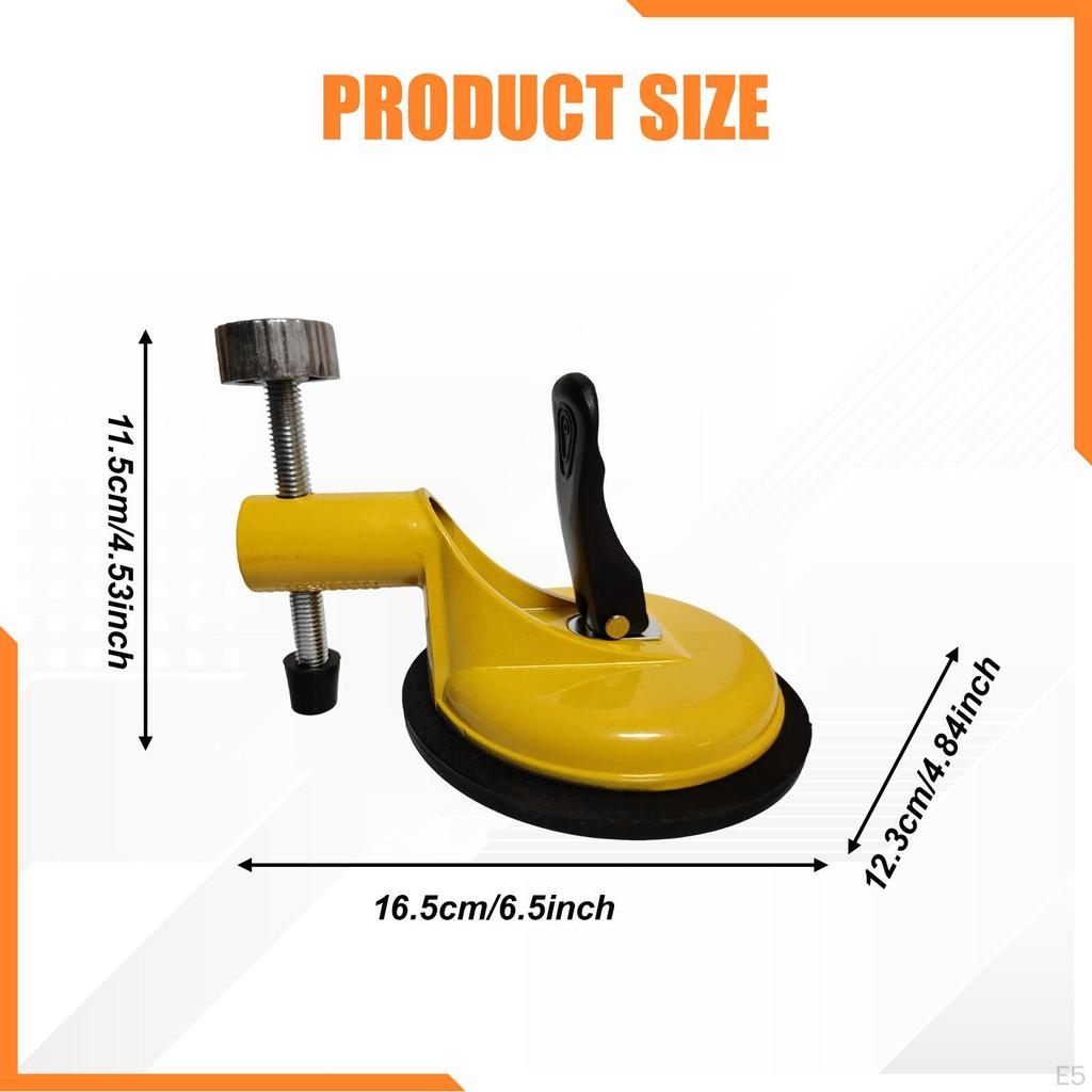 Suction Cup Adjustment Fixing Tool Easy to Use Practical Efficient Tile Leveler Seam Joining and