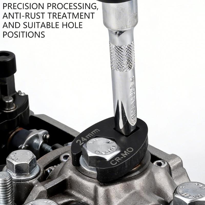 15Pcs Fast Release 3/8 Inches Drive Socket Wrench Set High Strength Alloy Steel For Auto Repair And Industrial Maintenance