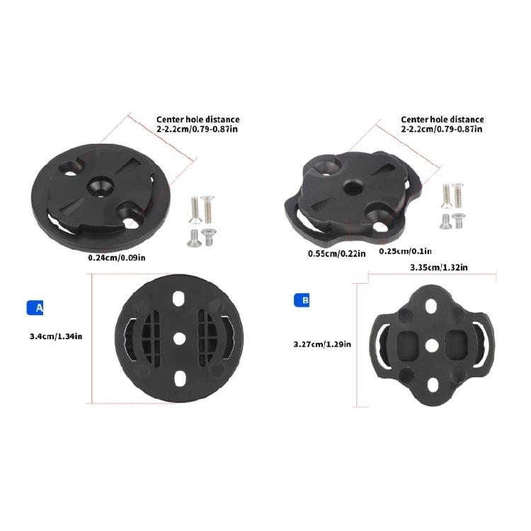 Bicycles Computer Mount Cycling Stopwatch Base Holder Speedometer Mount Bracket Fixed Base Replacement Repair Part