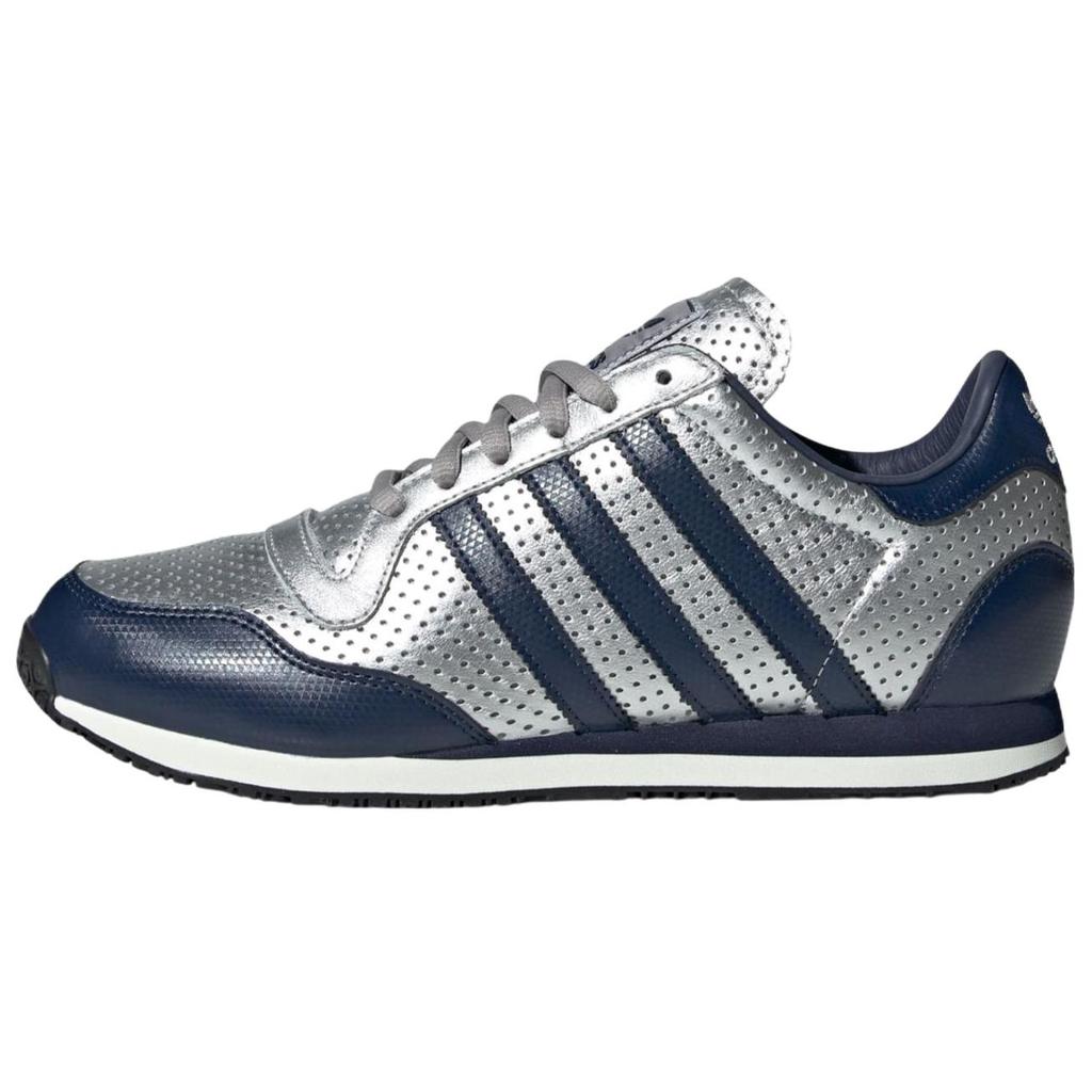 Adidas Galaxy OG Silver Metallic Night Indigo Unisex Sneakers Off-White JR1614