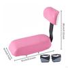 Rear Child Seat with Backrest Cushioned Two-Wheeler Cushion for Kids