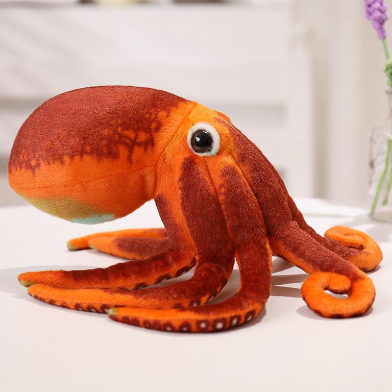 Ocean Animal Small Octopus Doll Plush Toy Octopus Squid Doll Children's Soothing Doll