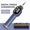 Electric Torque Torque Screwdriver 10pcs Magnetic Bits Portable Hand Tool Digital Torque Screwdriver