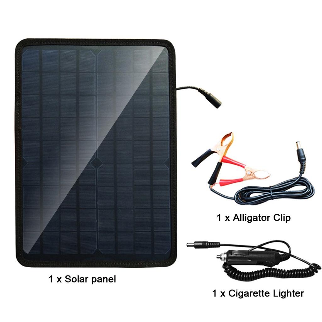 100W Portable Solar Panel Solar Powered Cell 15/5V DC USB Emergency Charging Outdoor Battery Charger for Car Yacht RV