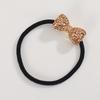 Crystal Ribbon Cubic Hair Band Peach Hair Band