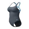 Flex Band Swimsuit Chlorine Resistant Gray