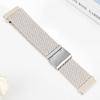 20mm 22mm Band for Samsung Galaxy Watch 7/4/6 Classic/5 Pro/Gear S3 44mm 40mm Nylon Braided Bracelet Correa Galaxy Watch 6 Strap