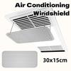 Adjustable Bathroom Heater Air Baffle Hanging  Air Conditioning Cover Baffle  Household