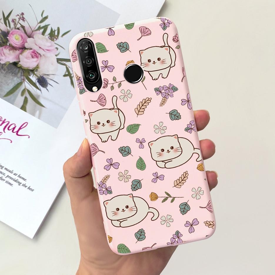 For Huawei P30 Lite Case Cute Dinosaur Cartoon Cover Soft TPU Phone Case For Huawei P30 Pro P 30 Lite P30Lite Shell Fundas Coque
