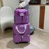 Universal Wheel Carry-on Trolley Bag: Lightweight Travel Luggage for Mother and Child