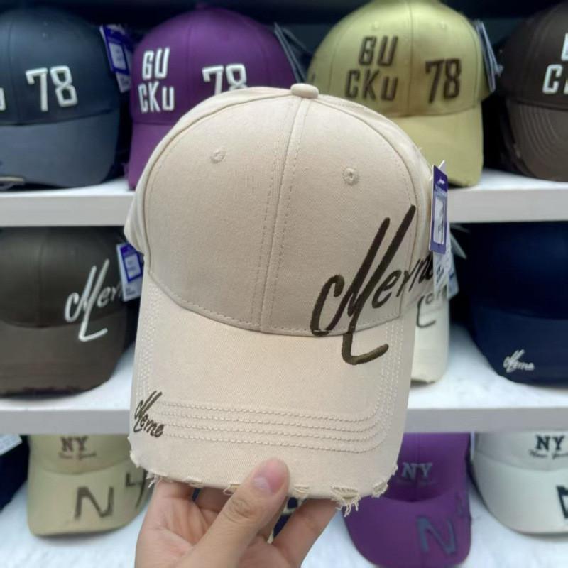 Cappellino da Baseball da Donna con Lettera Ricamata Protezione Solare per l'Estate Stile Casual