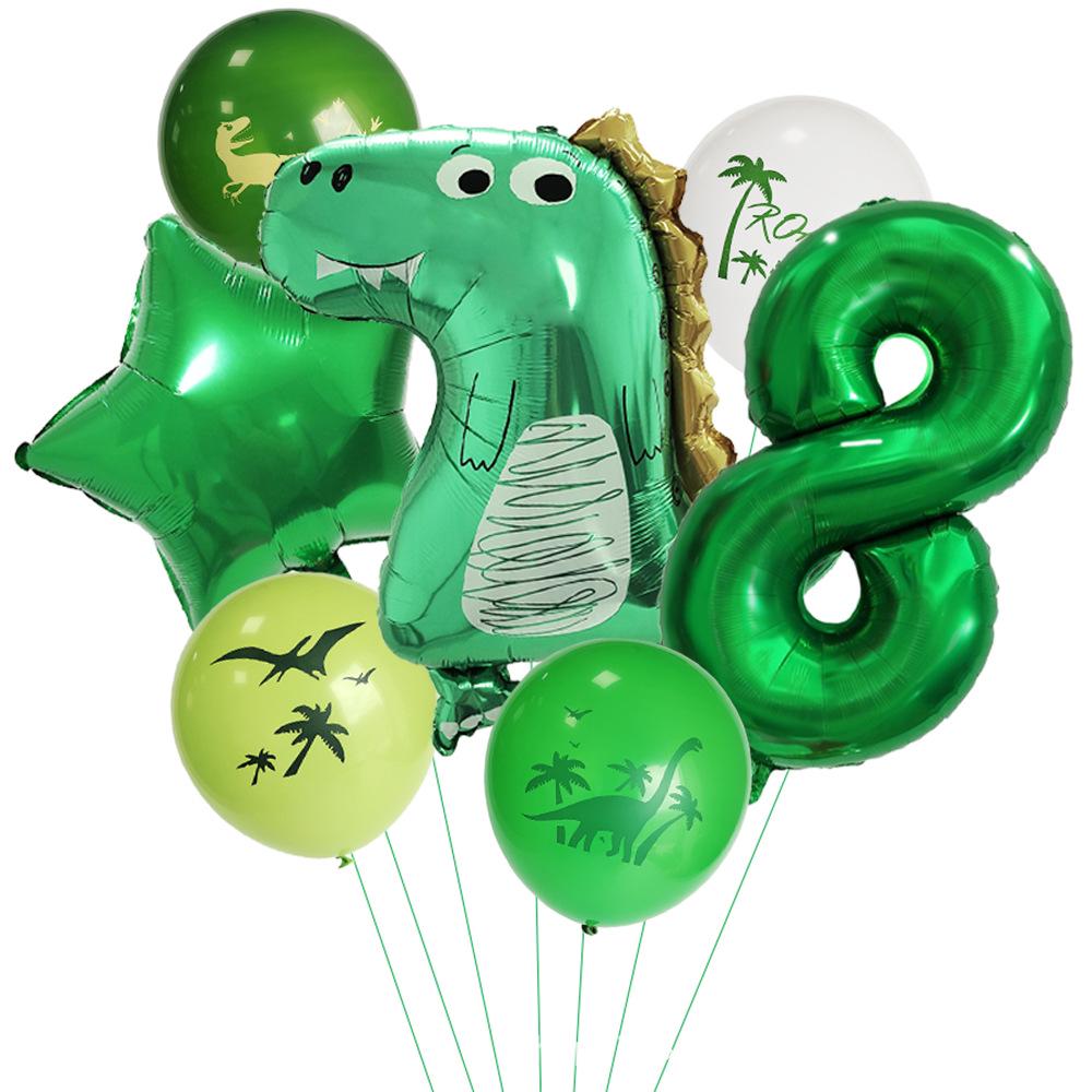 Dinosaur Balloon Set for Kids  Birthday - Jurassic Theme