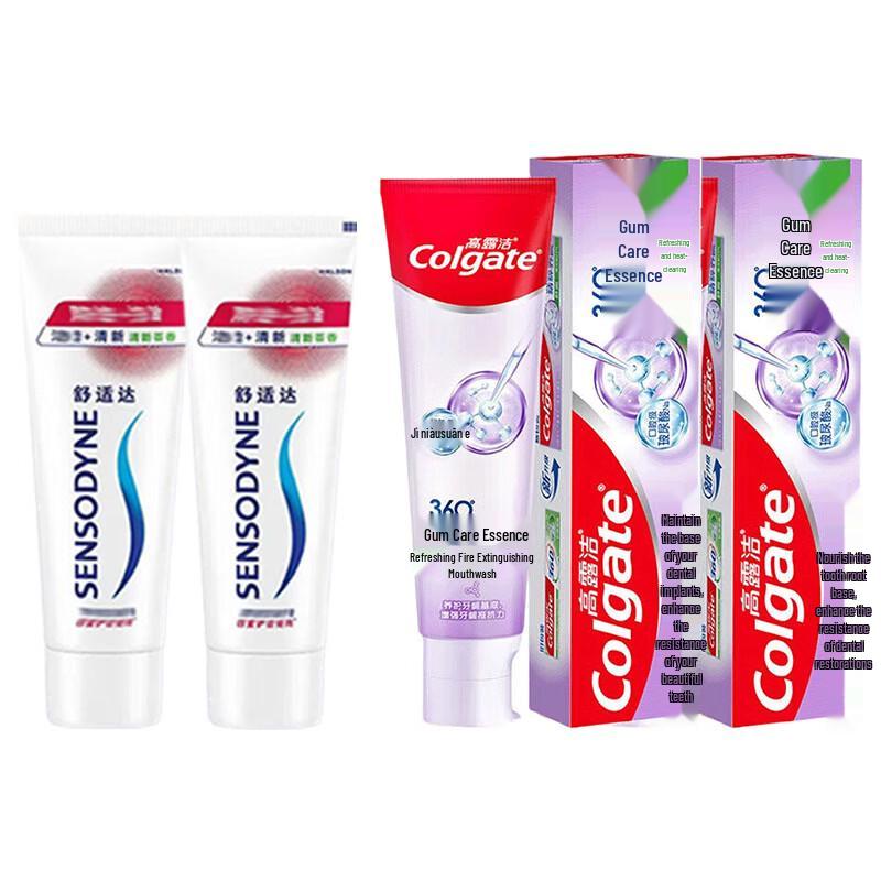 Sensodyne Family Multi-Benefit Toothpaste Bundle