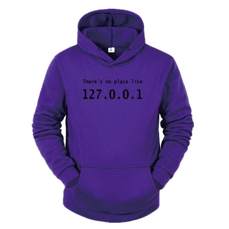 

IP-адрес, уличная одежда, нет места лучше, чем 127.0.0.1, толстовка с капюшоном в стиле компьютерной комедии, забавный подарок на день рождения для унисекс, толстовки для программистов и компьютерных фанатов L