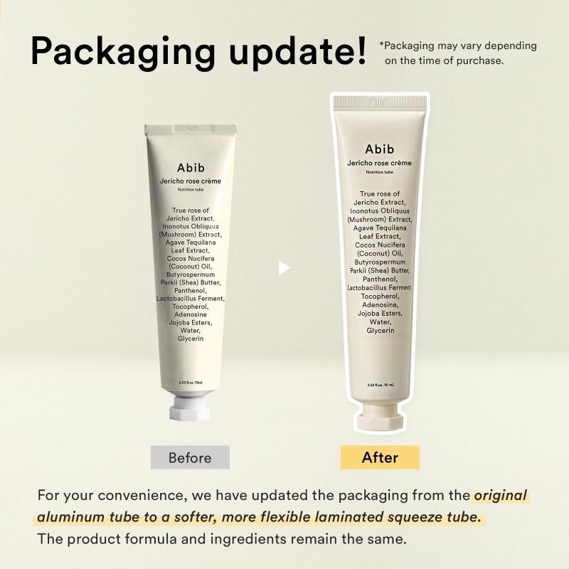 Abib Jericho Rose Creme Nutrition Tube 75ml