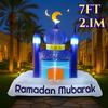 Ramadan Party Holiday DIY Decorations Ramadan Eid Mubarak Muslim/Islamic Decorations Model LED Lights Inflatable Toys Outdoor