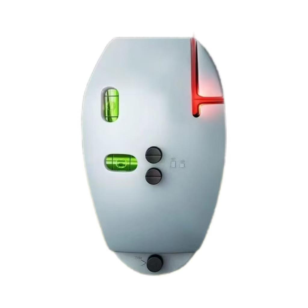 Infrared Line Drawing Right Angle Laser Level Ruler - Mouse Shape