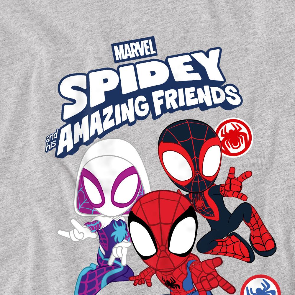 Spidey And His Amazing Friends Childrens/Kids Group Shot T-Shirt